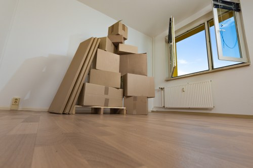 Professional packing for commercial moves