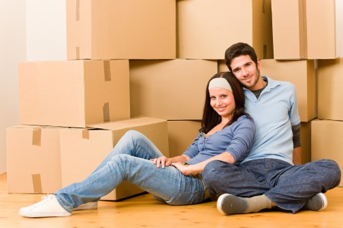 Customers accessing their storage units