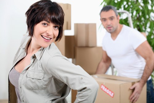 Secure transportation of office equipment by Storage Fulham