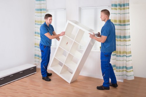 Friendly staff assisting at Fulham Storage Solutions