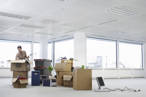 Satisfied customer with storage services